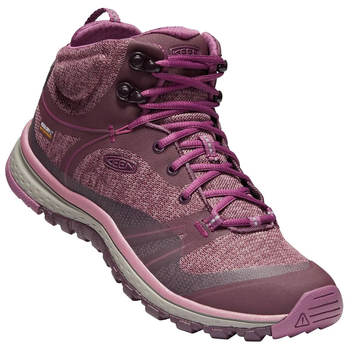 KEEN Terradora Mid Waterproof Boot - Wine Tasting /Tulipwood