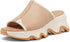Women's Sorel Impact Slide High Sandal - Honest Beige/Honey White