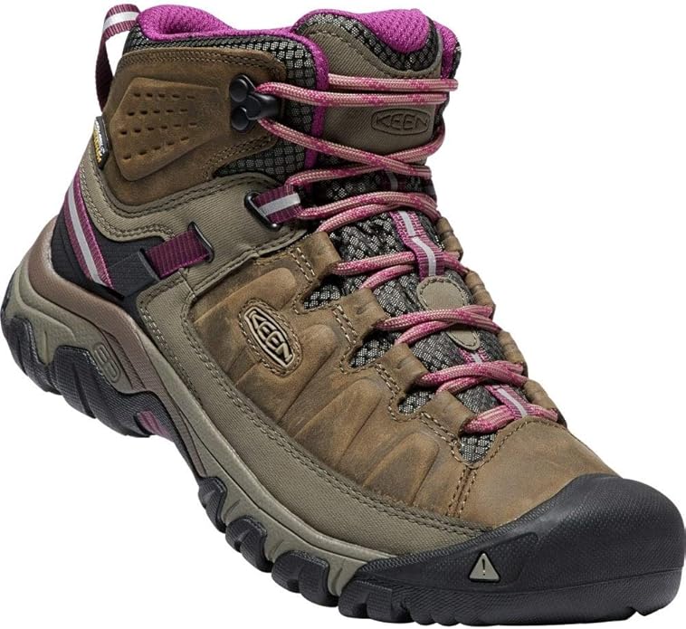 KEEN Targhee II -  Black Olive/Slate Rose