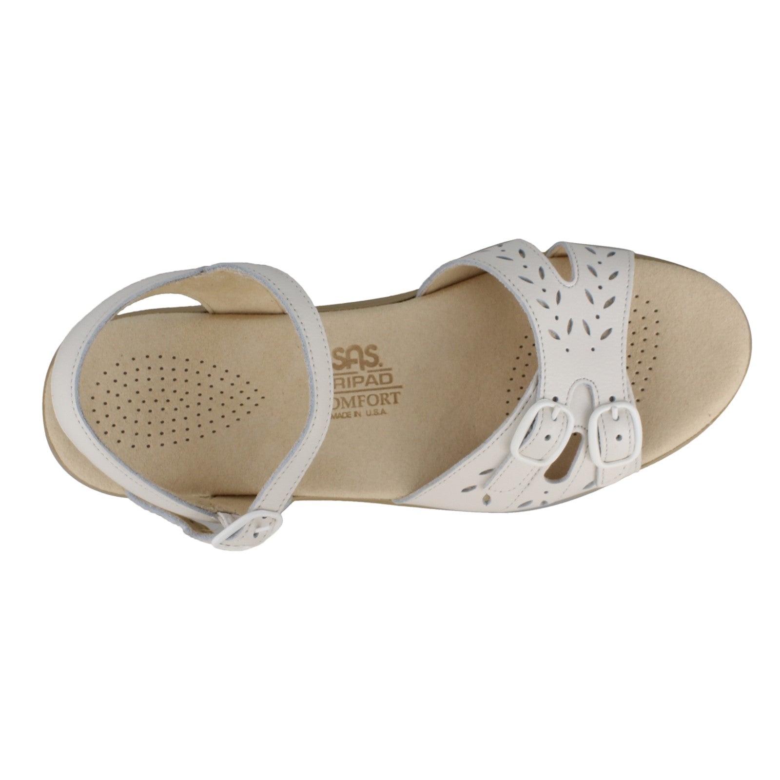 SAS Duo Quarter Strap Sandal - Natural