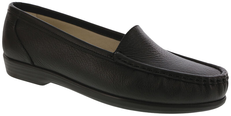 SAS Twin Slip On Loafer - Black