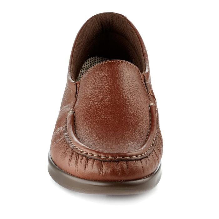SAS Twin Slip On Loafer - Brandy