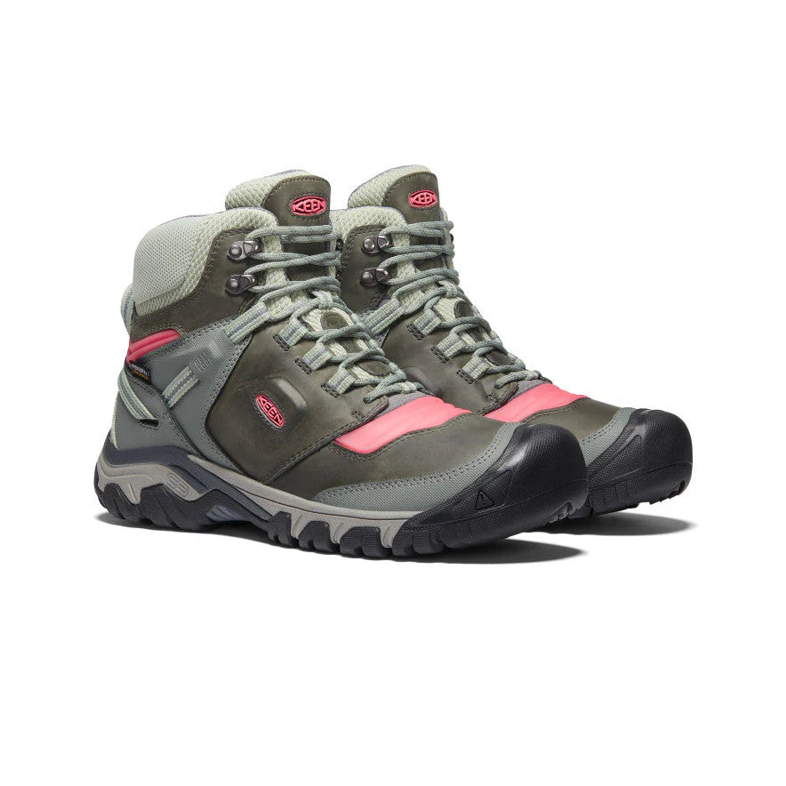 KEEN Ridge Flex Mid WP - Castor Grey/Duburry