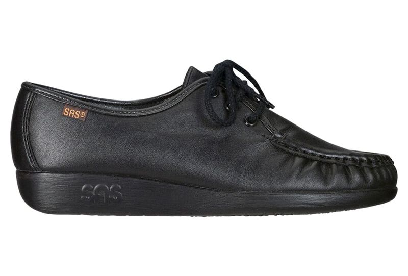 SAS Siesta Lace Up Loafer - Black Black