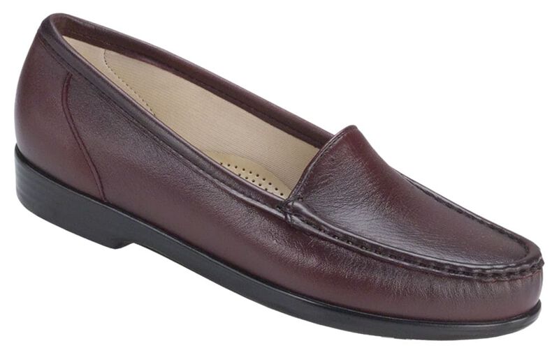 SAS Simplify Slip On Loafer - Antique Wine