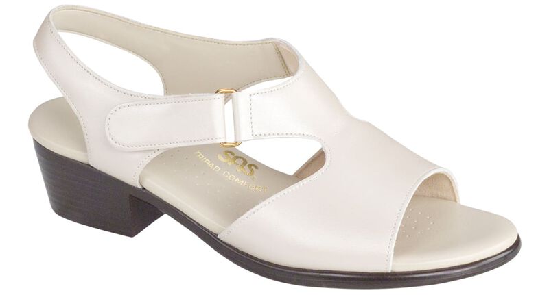 SAS Suntimer Heel Strap Sandal - Pearl Bone