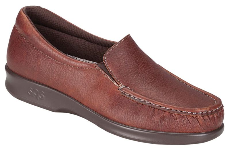 SAS Twin Slip On Loafer - Mulch