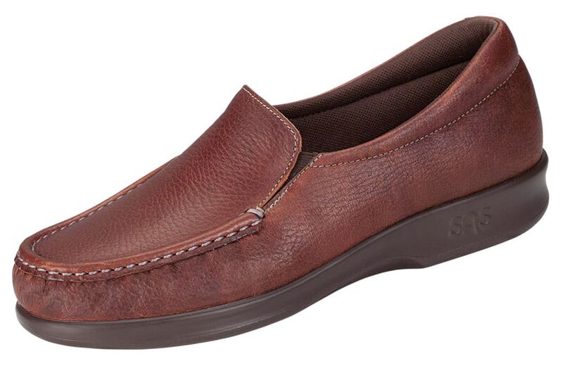 SAS Twin Slip On Loafer - Mulch